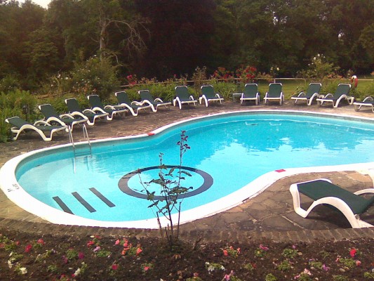 The pool in all its glory