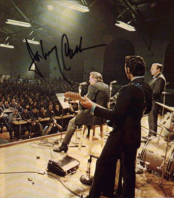 A signed photo from the Folsom Prison concert