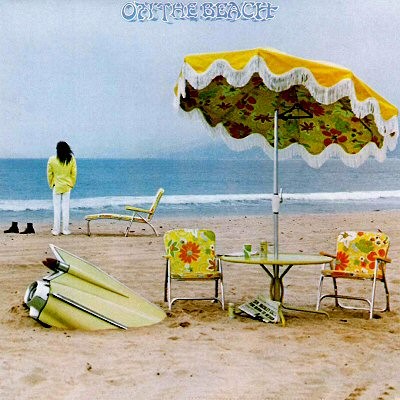 Album cover of 1974 album On the beach by Neil Young