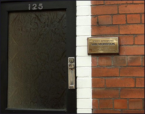 125 Hyndford street in East Belfast where Van Morrison lived 1945-1961