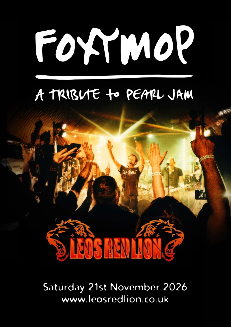 FoxyMop - Pearl Jam Tribute