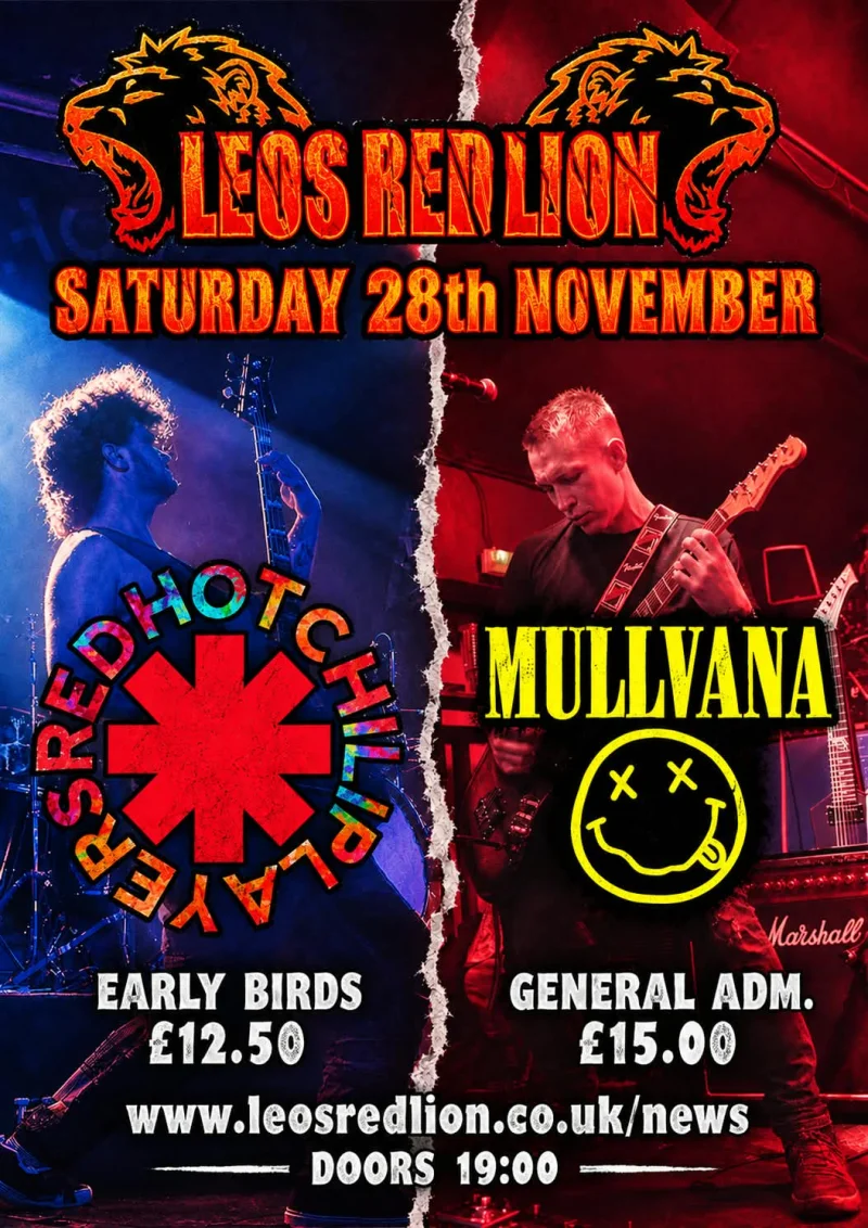Red Hot Chili Players + Mullvana
