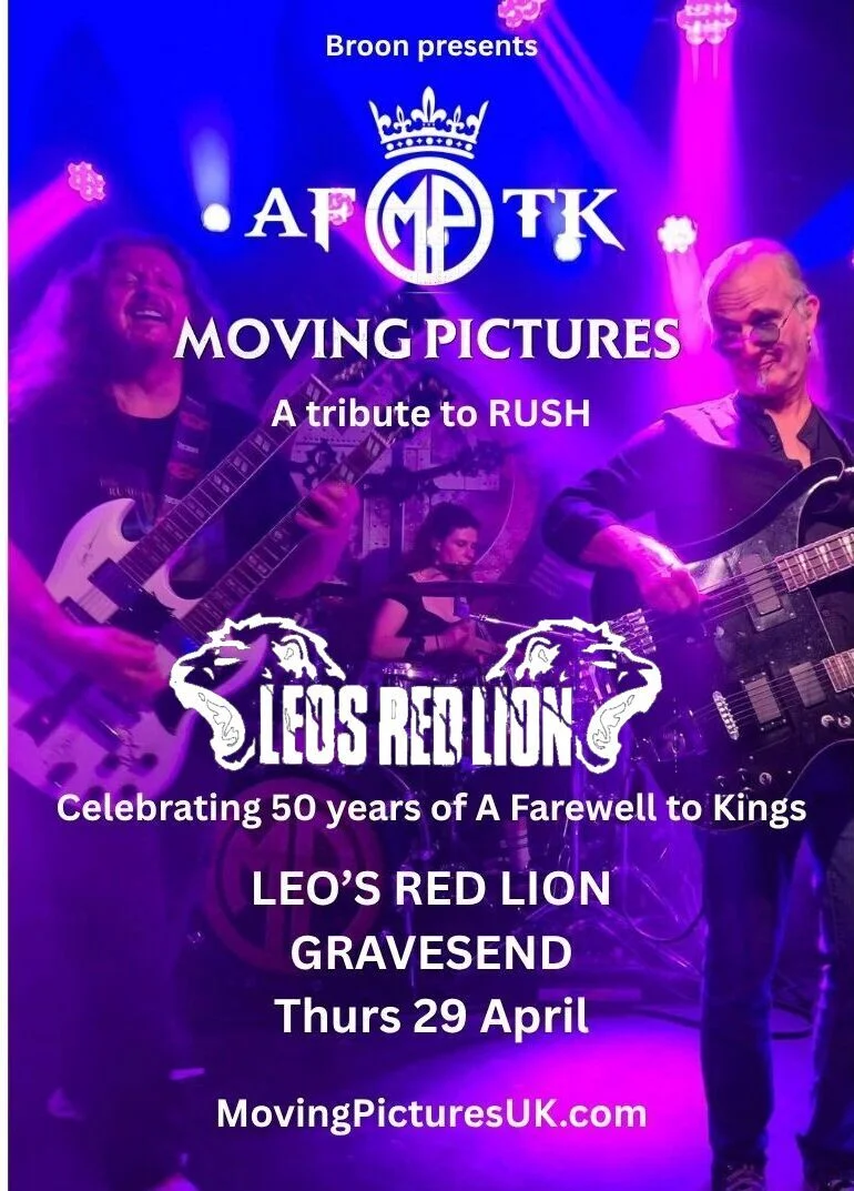 Moving Pictures - Rush tribute............ Live at Leos