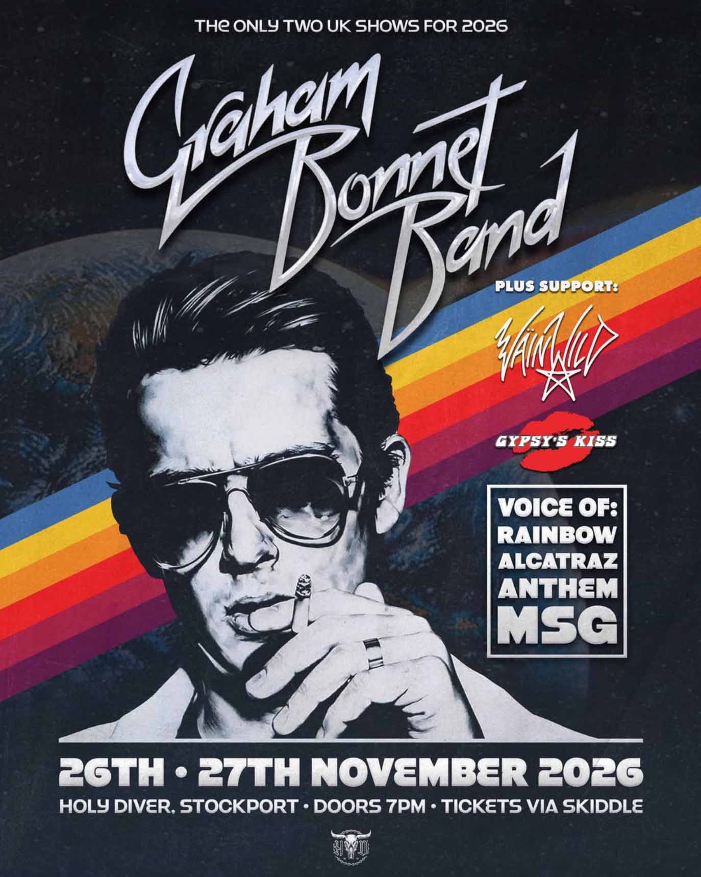 Graham Bonnet Band with support (Vain Wild, Gypsy's Kiss) - Friday Night