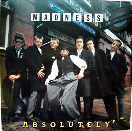 The cover of Madness 1980 album "Absolutely"