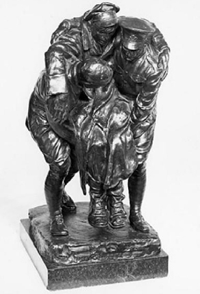 St. John's Ambulance Bearers created in 1919 by Benjamin Clemens