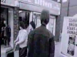 Sifters records in the video for Shakermaker